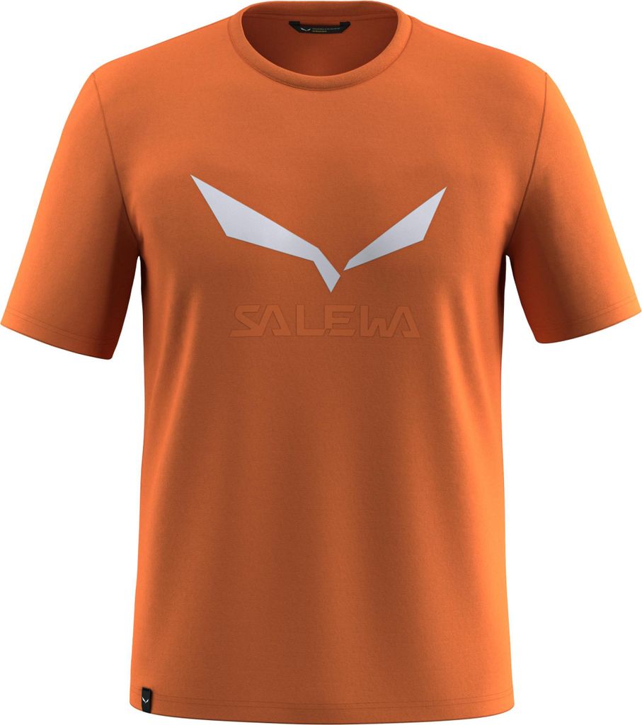 Salewa Herren T-Shirt Solidlogo Dri-Release 027018 orange : XXL : orange Farbe: orange Größe: XXL