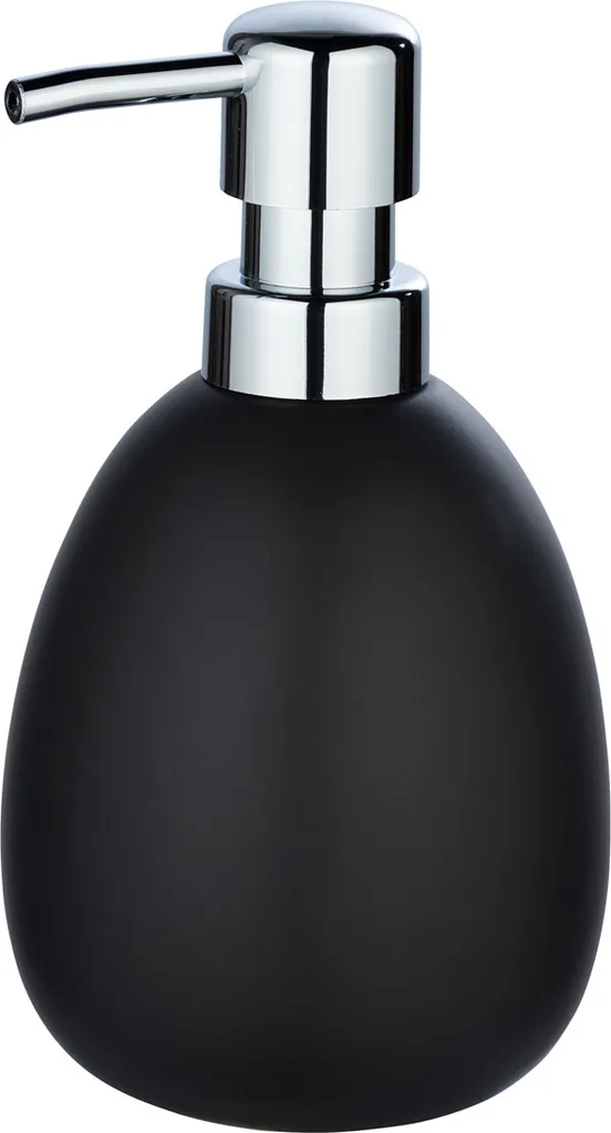 Accessori Bagno WENKO Polaris Nero: Dispenser Design 390ml Ceramica