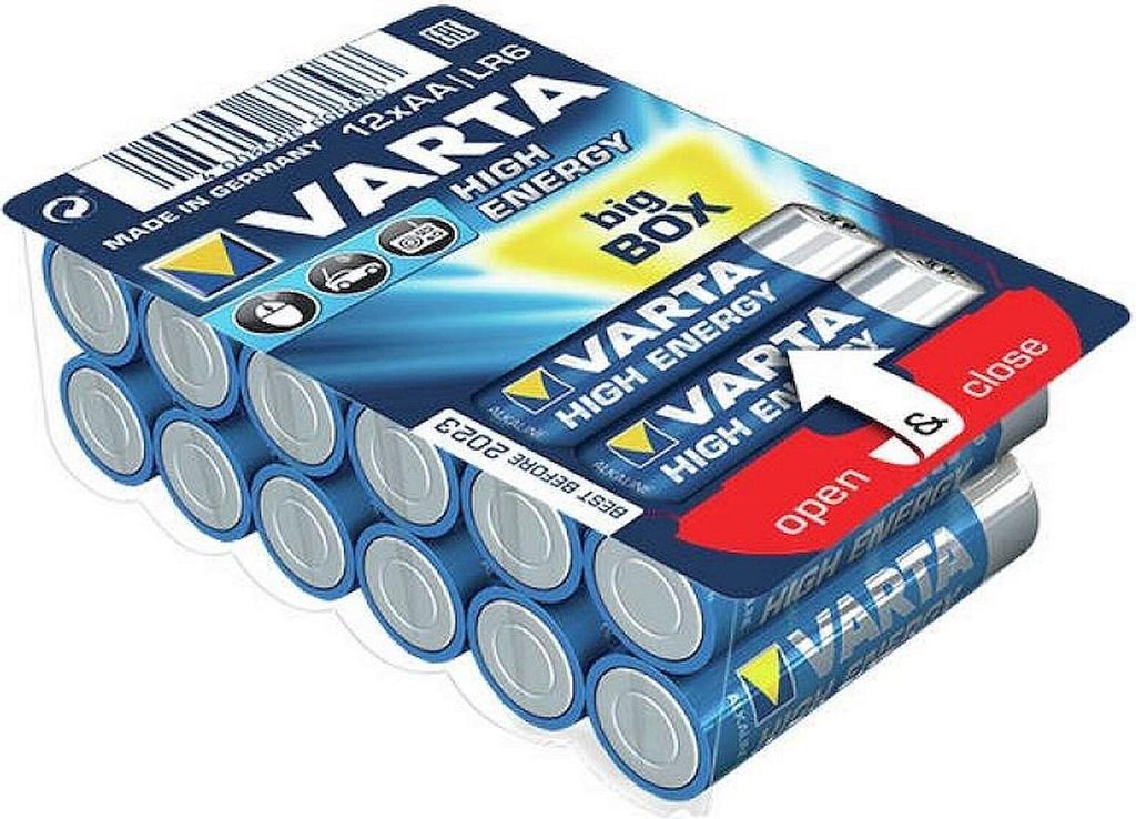 Varta High Energy AA Batteria monouso Stilo AA Alcalino Immagine del prodotto 