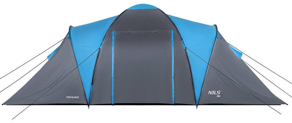 Tente familiale NILS Camp NC6031 Highland bleu-gris Image du produit 
