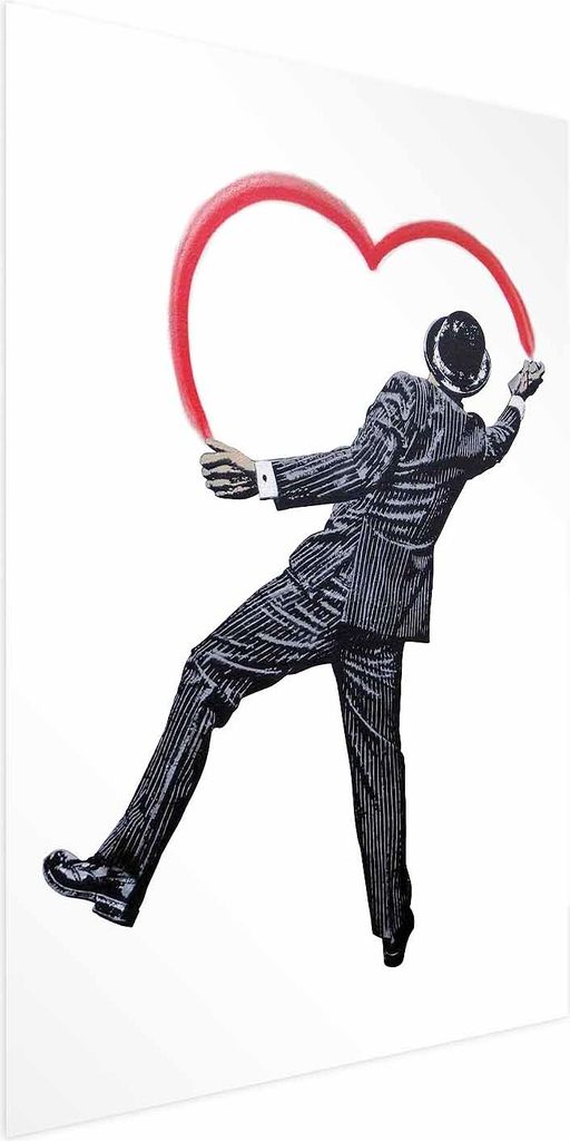 Posterpapier Poster - Elegant Graffiti Artist 21x30 cm Streetart h-C-0086-ao-a