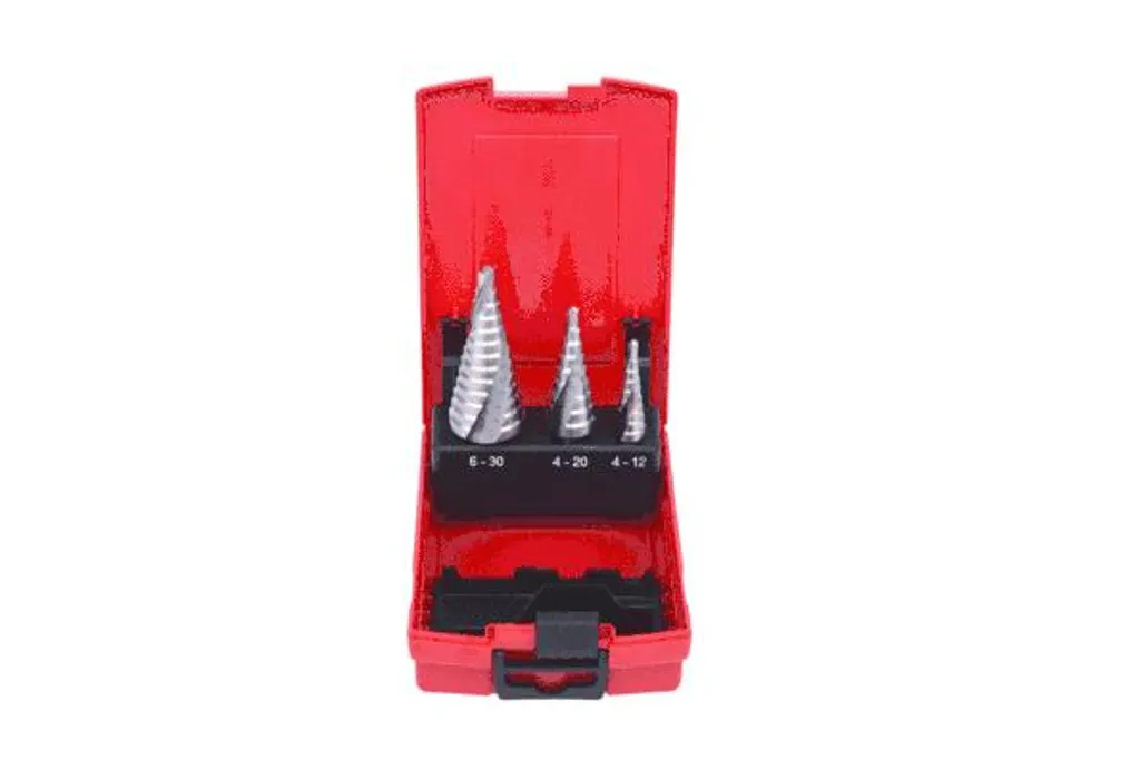 KS Tools 330.2414 Jeu de 3 mèches HSS pour perçage métal de haute précision - 9