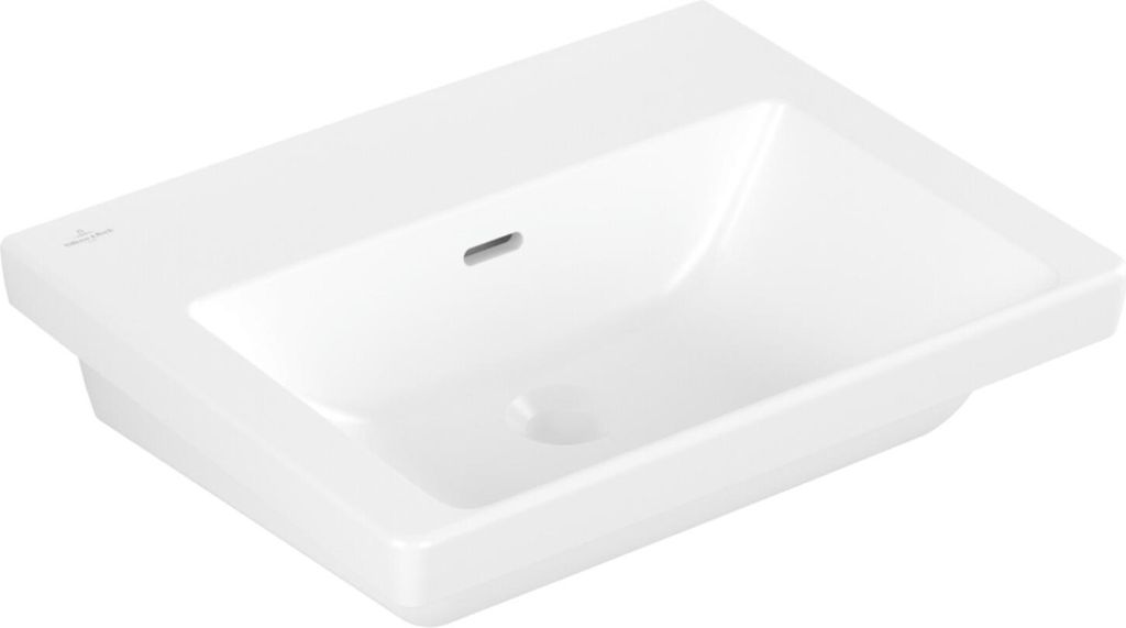 V&B Waschtisch Subway 3.0 55x44cm, eck., m ÜL, stone white C-plus