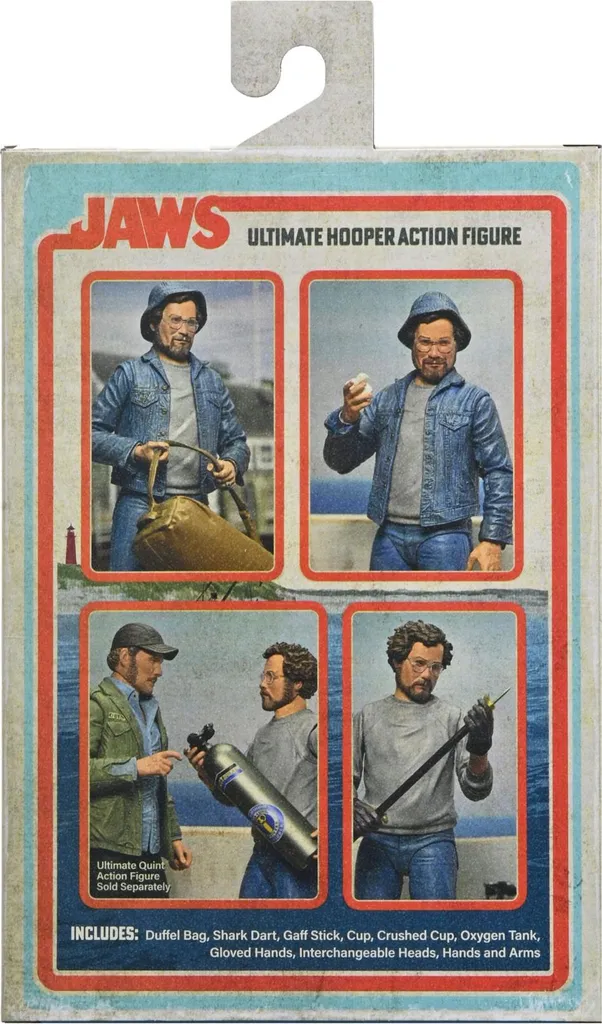 Figurine Matt Hooper Ultimate 18 cm avec Accessoires Amity Arrival Jaws