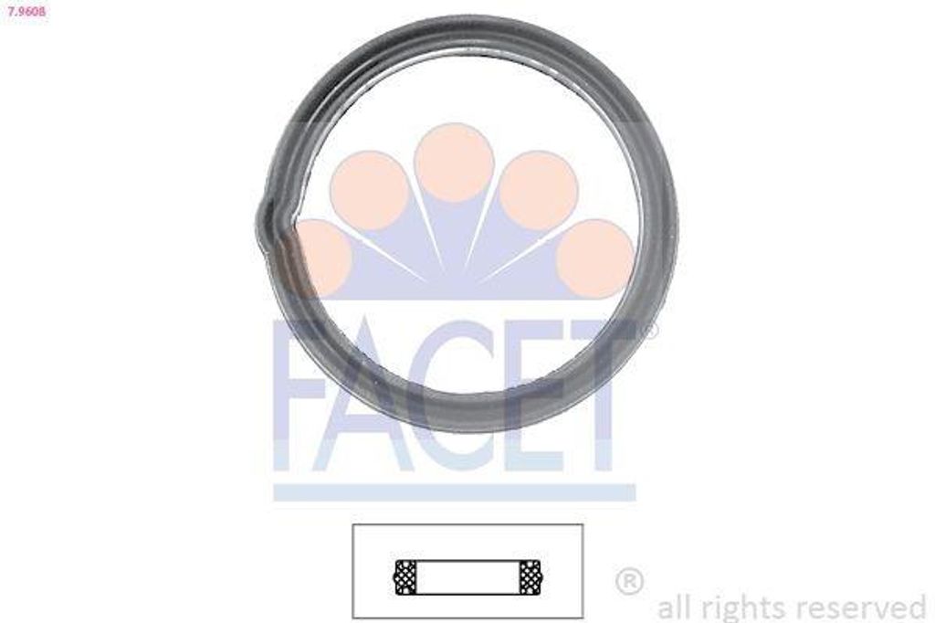 FACET Dichtung Thermostat 7.9608 für HYUNDAI i10 (PA)