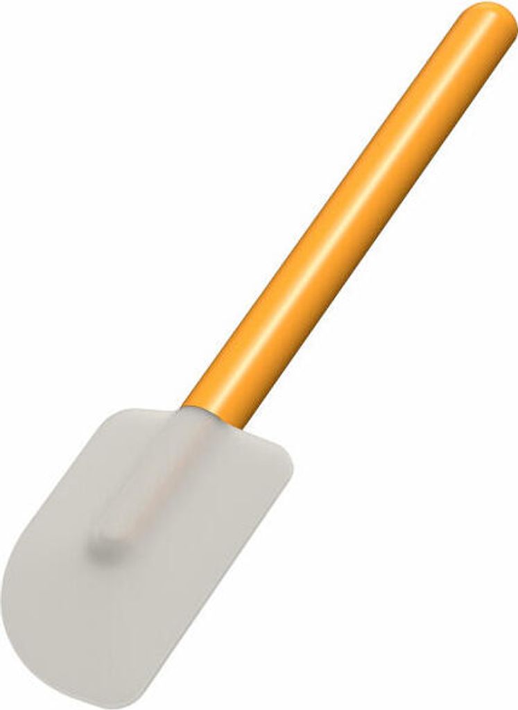 Rosti Teigschaber Classic L, Spachtel, Melamin, Silikon, Curry, 26 cm, 23779