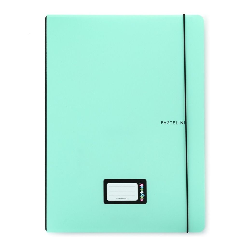 Oxybag Sešit PP - Oxybook A4 40 listů PASTELINI - zelený