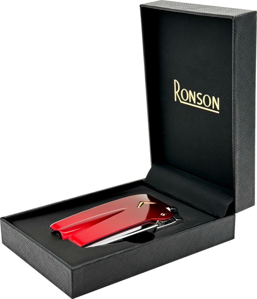 RONSON PREMIER VARAFLAME RED Gasfeuerzeug Produktbild 