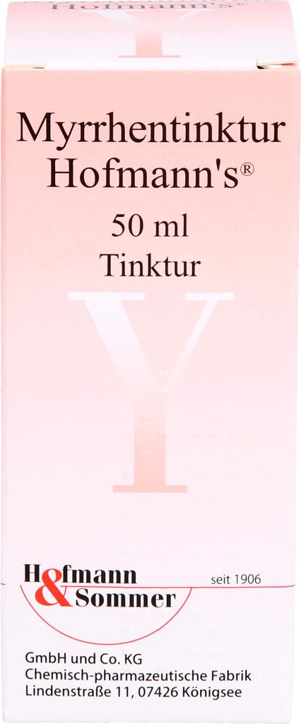 Myrrhentinktur Hofmann's Tinktur, 50 ml Lösung