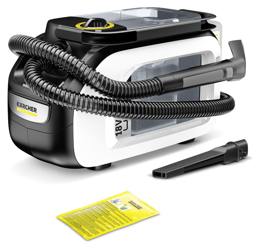 Kärcher Waschsauger SE 3-18 Compact Home, Weiß, 18V Akku, Produktbild 