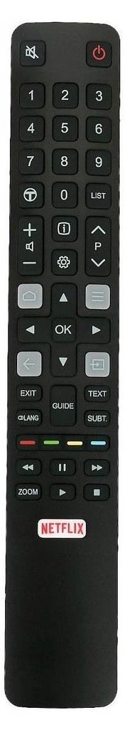 Diaľkové ovládanie pre televízor THOMSON TCL LED Smart Obrázok produktu 