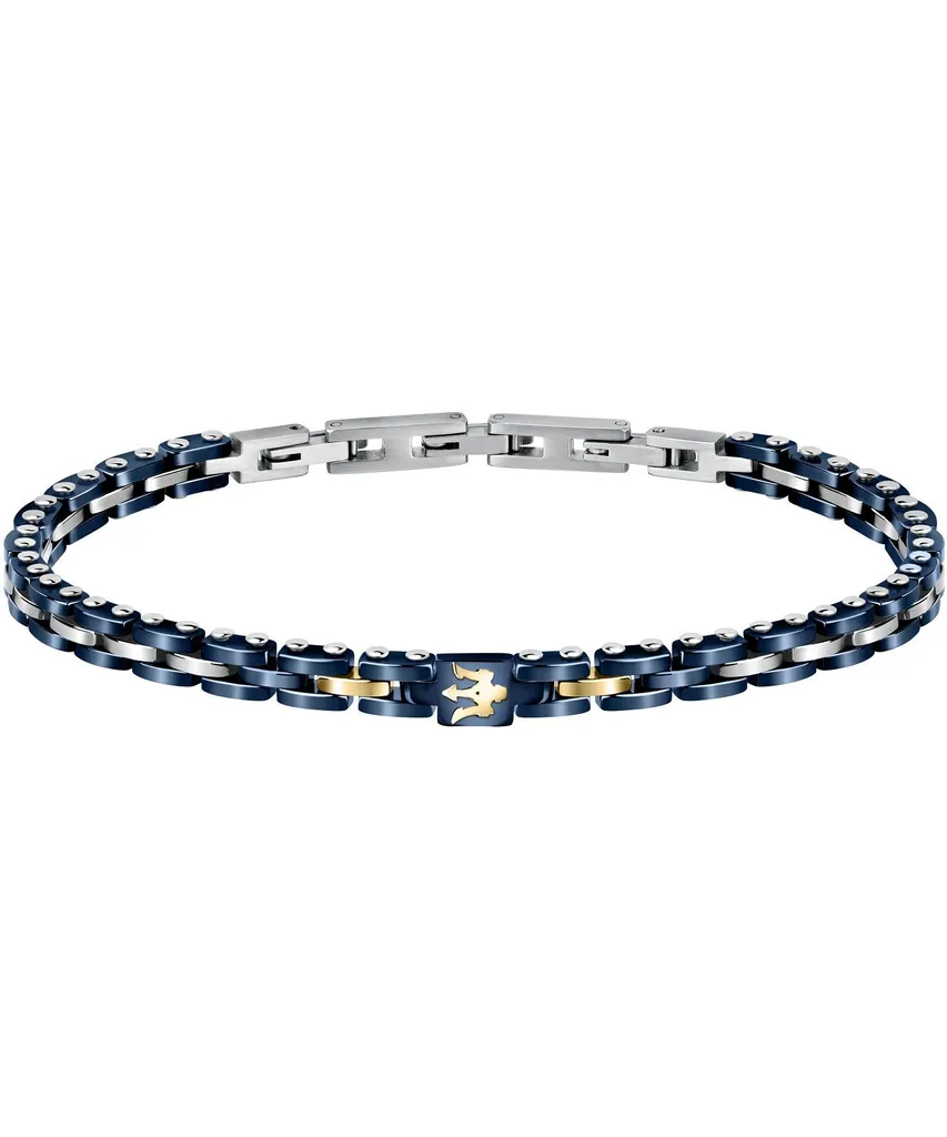 Bracelet Céramique Bleue YG Maserati - Acier Inox Luxe et Confort