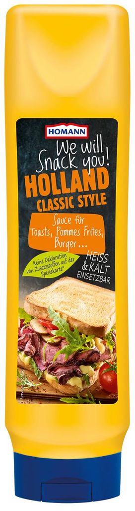Homann Snack Sauce Holland Classic o kremowo-pikantnym Zdjęcie produktu 