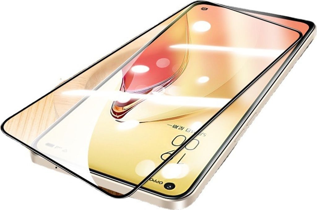 INF Oppo Reno7 Pro Displayschutzfolie aus gehärtetem Glas (HD, 2er-Pack)