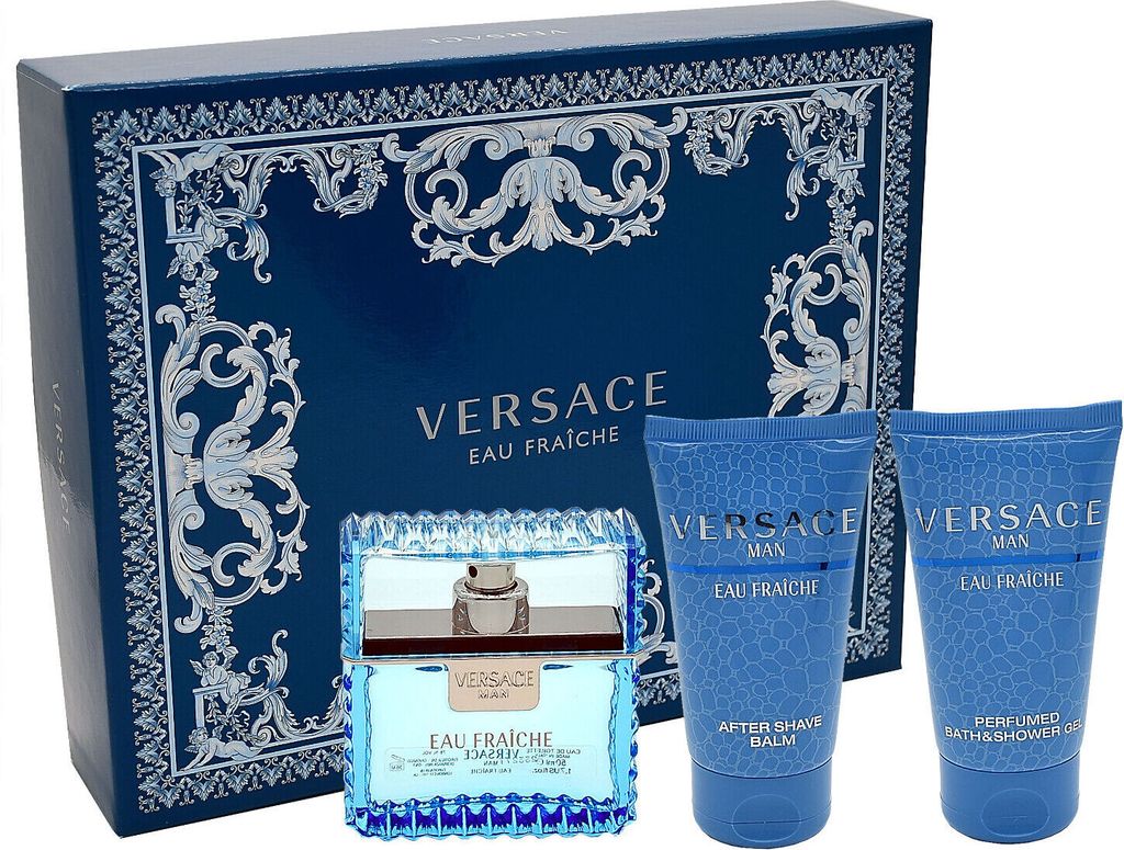 Versace Man Eau Fraiche Woda toaletowa 50ml + Żel pod Obrázek produktu 3