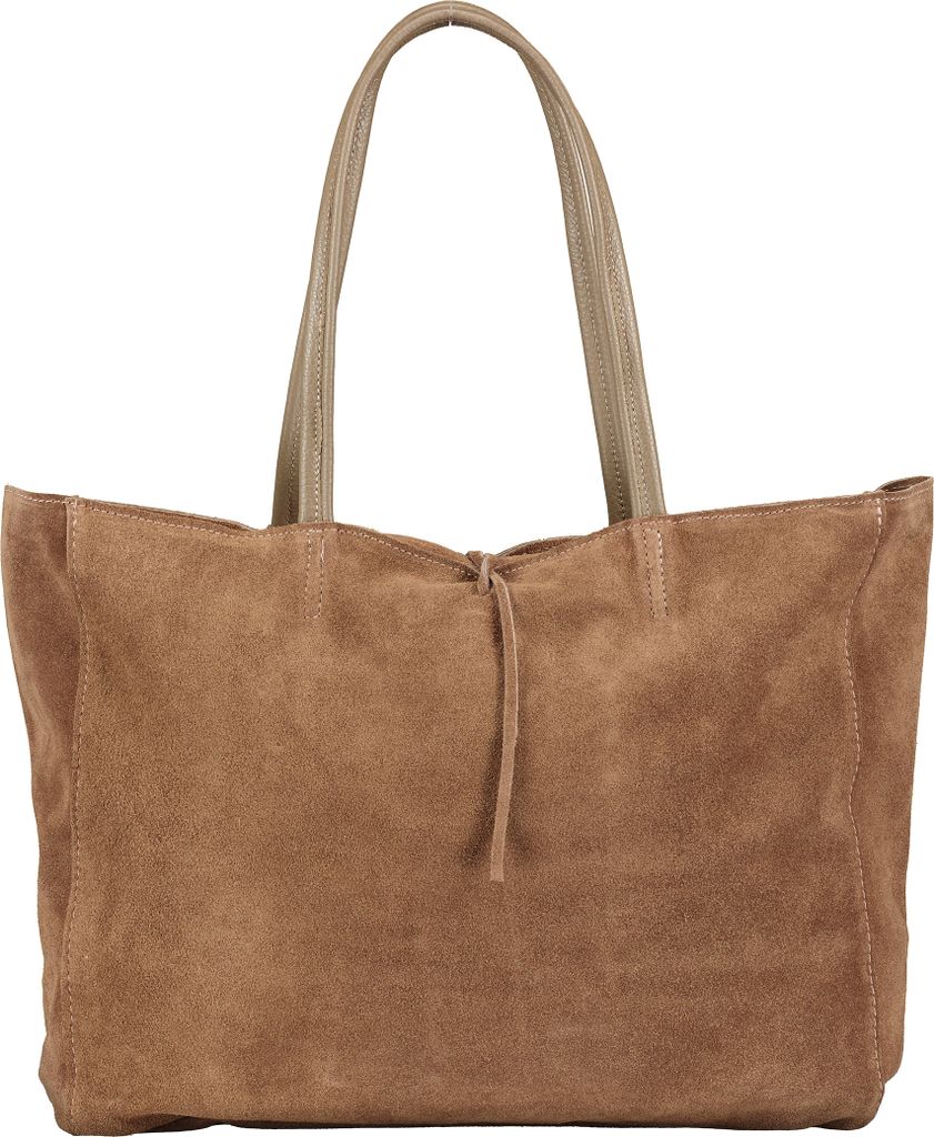 Hausfelder Manufaktur Shopper Velours Beige 30