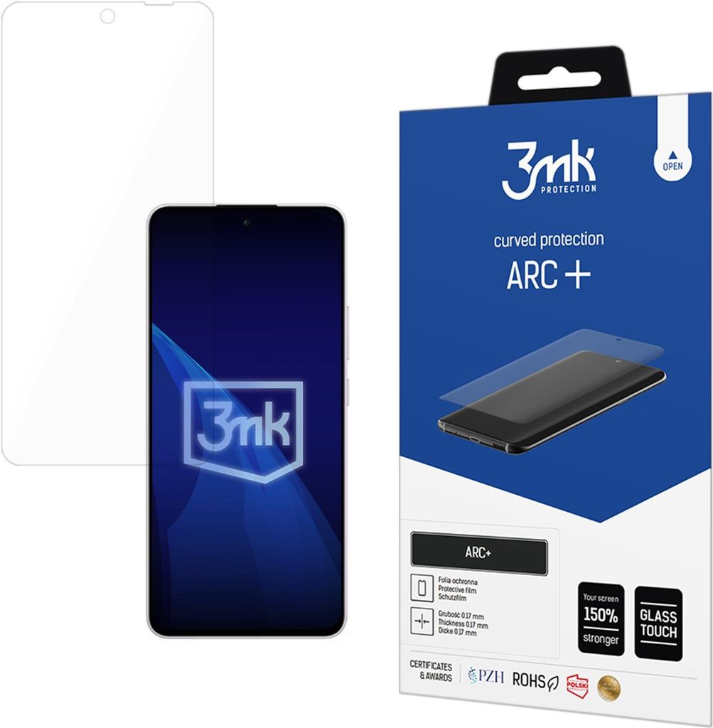 3mk Display Schutzfolie ARC+ für Oppo Reno 13F 4G/5G 0,17mm Self-Heal
