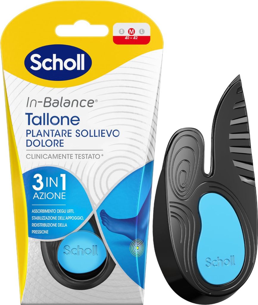 Scholl In-Balance Einlegesohlen, Schmerzlinderung, Produktbild 