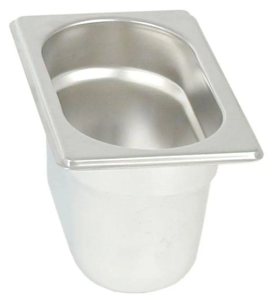 Bacinella Gastronorm GN 1/9 Inox 100mm per Buffet e Professional Food