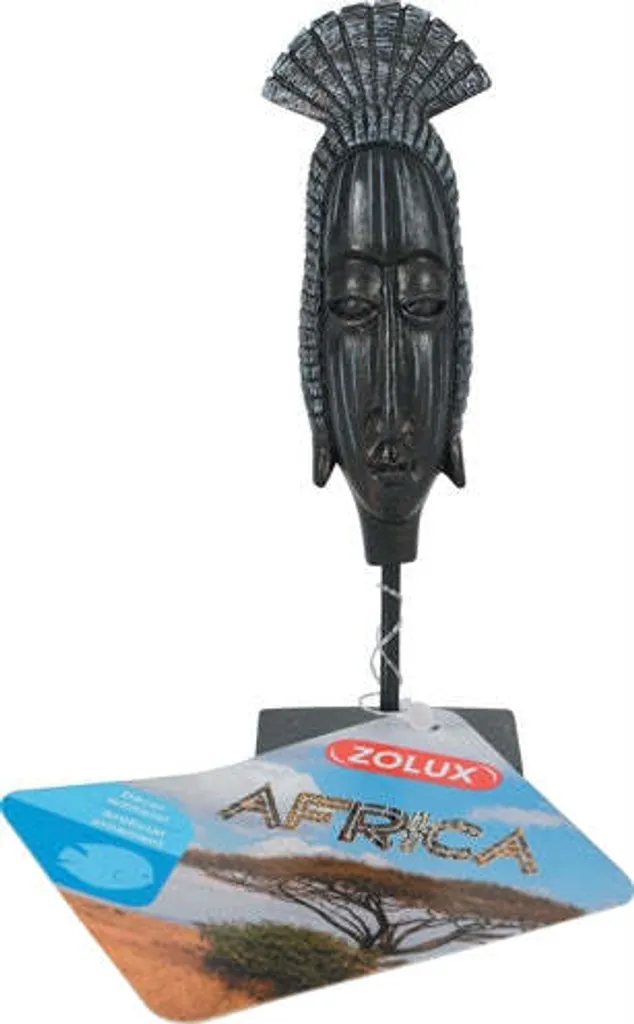Offerta Zolux Africa Lady Mask L: Arredo Acquario di Lusso in Resina