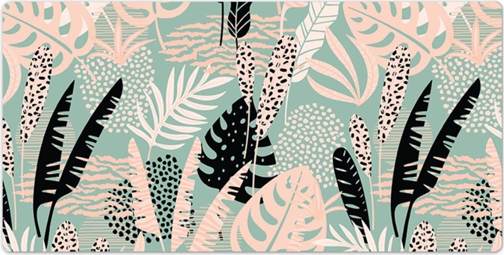 Mauspad - Schreibtischmatte - Tischunterlage - 120x60 cm - Natur geht