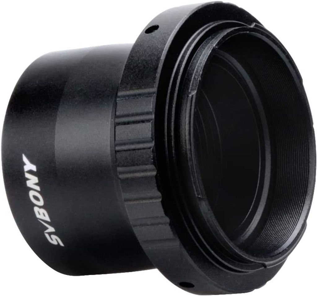 Anello Adattatore In Metallo T2 Per Telescopio Da 2 Pollici - Collega La Fotocamera DSLR Per Astrofotografia, Attacco M42, Costruzione In Alluminio - 2