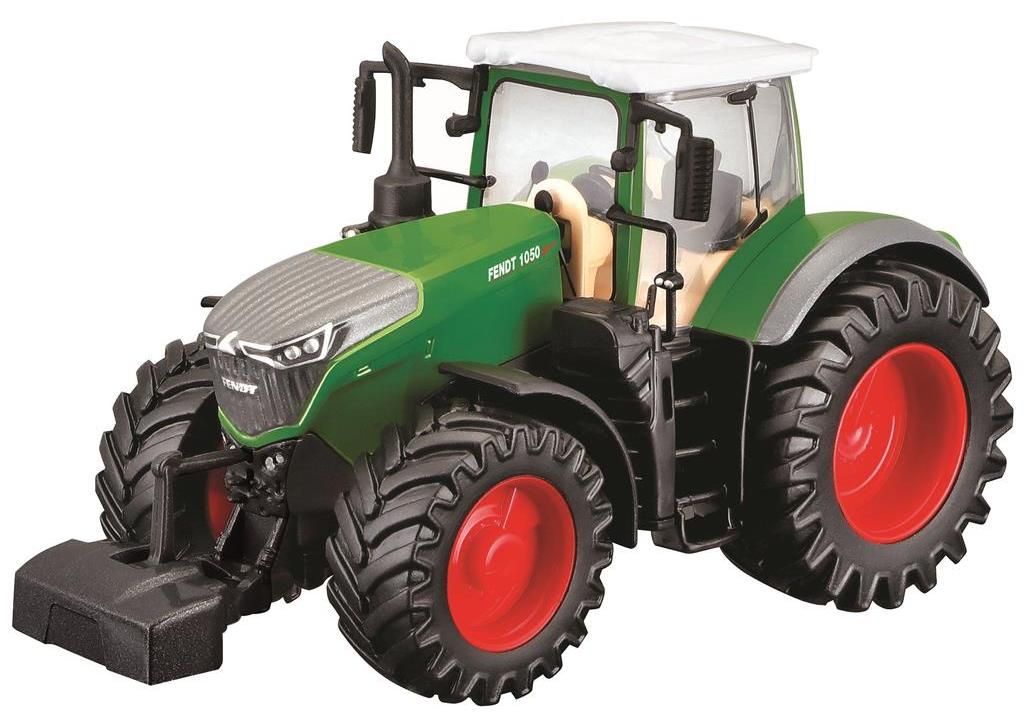Bburago - Farm Traktor mit Schwungrad Antrieb (10cm) Fendt Produktbild 