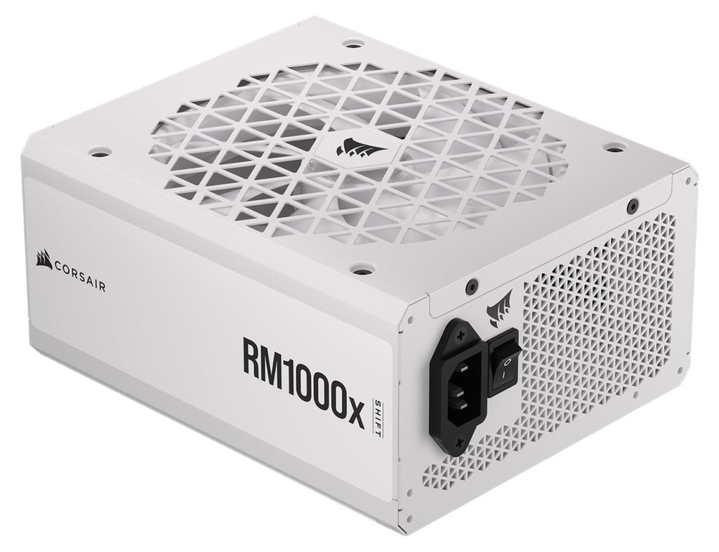 RM1000x SHIFT White (weiß, 1x 12-Pin High Power GPU, 4x Produktbild 