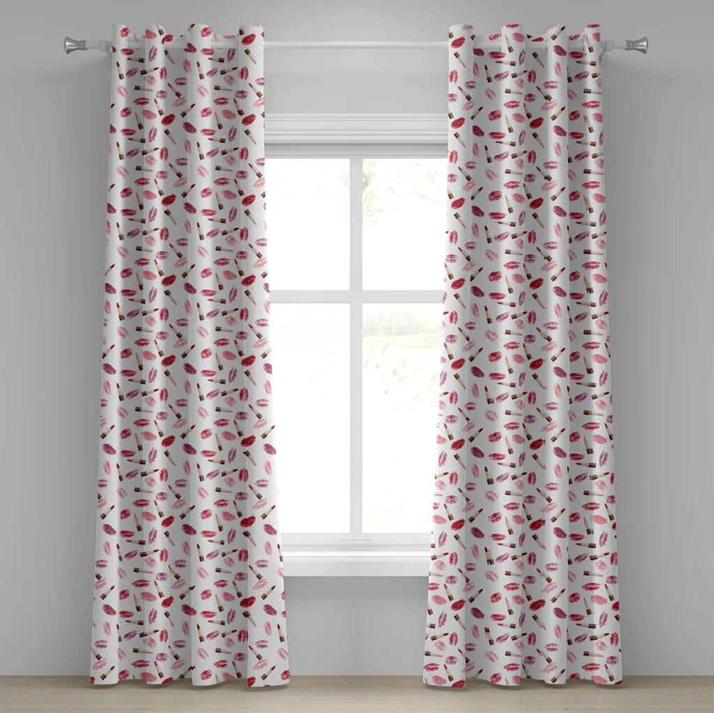 Tenda Abakuhaus Beauty Rosa e Bordeaux | Arredo Make-up 280x245 cm