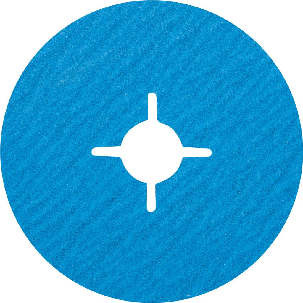 PFERD TOOLS Zirkon Fiberscheibe Ø 115 mm Z-COOL60 für kühlen Schliff auf Edelstahl