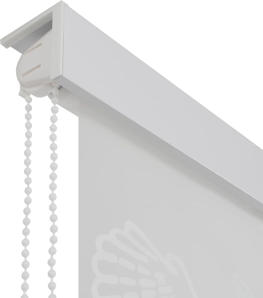 vidaXL Duschrollo 120x240 cm Seesternmuster Produktbild 3