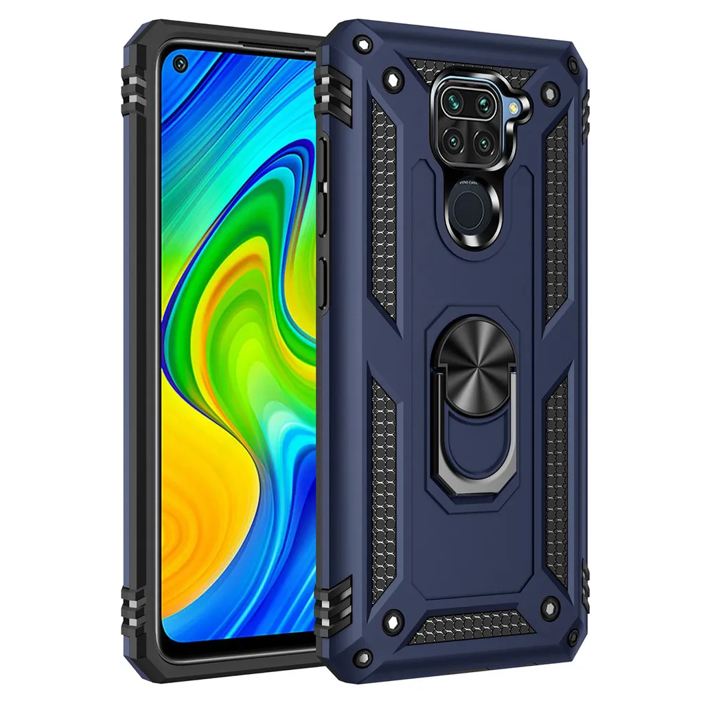 Custodia Xiaomi Redmi Note 9 Antiurto: Pronta per l'Avventura Blue