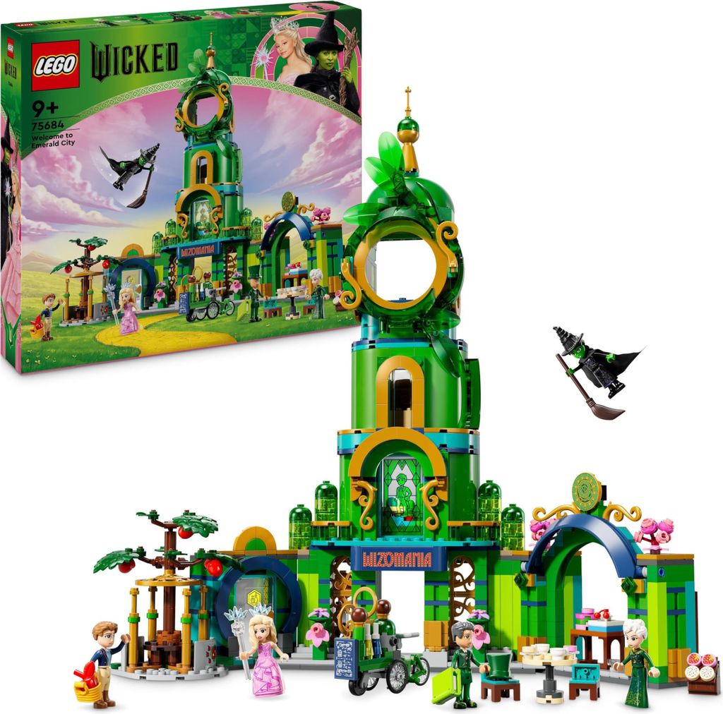LEGO® WICKED 75684 Bienvenue à Emerald City Image du produit 