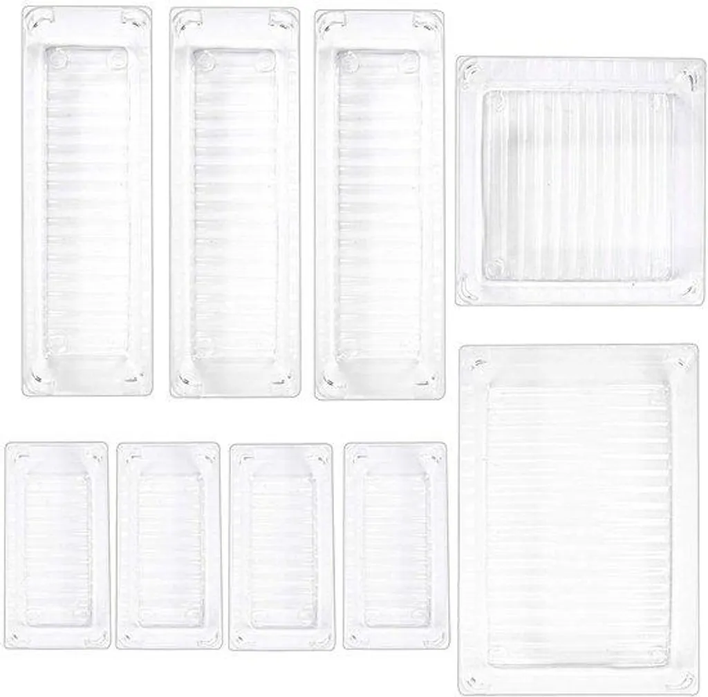 Solution anti-désordre tiroir 9 pièces pour organiser maison et bureau