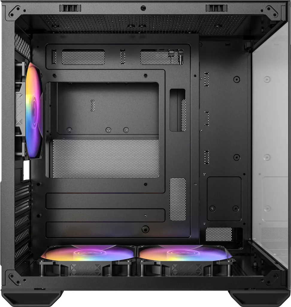 Antec CX60M ARGB Boîtier PC Micro-ATX Mini-ITX Noir au format Retail - 11