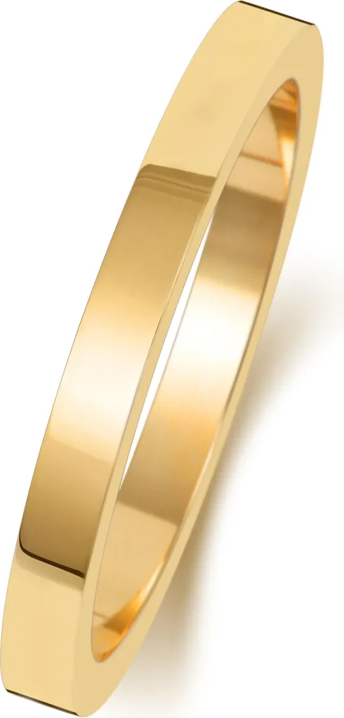 Alliance Confortable Or Jaune 375/1000 2mm - Bague Mariage T63