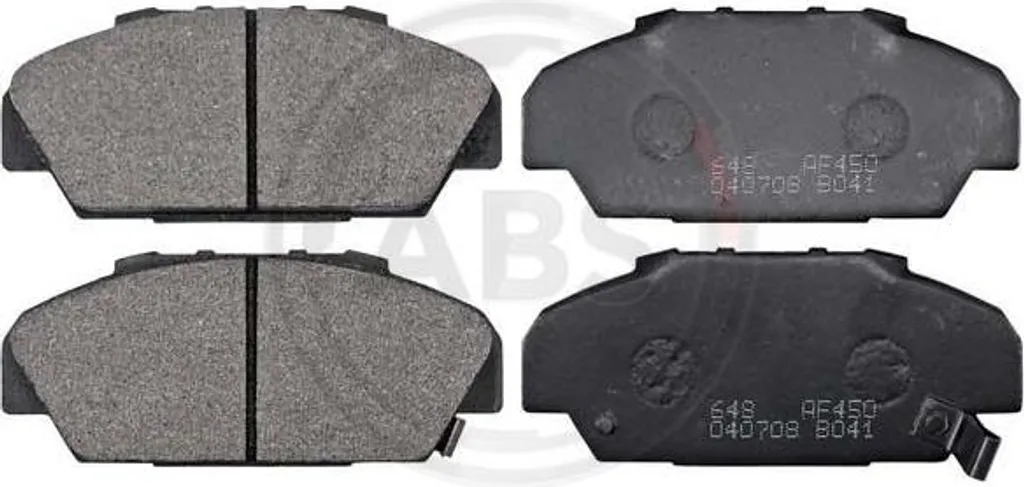 Plaquettes de frein A.B.S. 36832 OE 45022SM4G01 pour Honda Accord