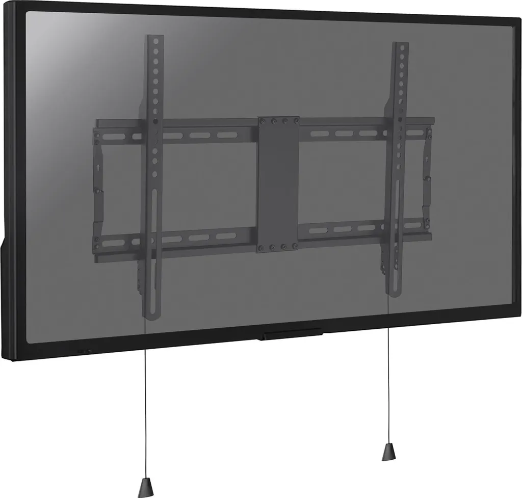 Support mural TV fixe anti-décrochage pour écran lourd de 37 à 86"