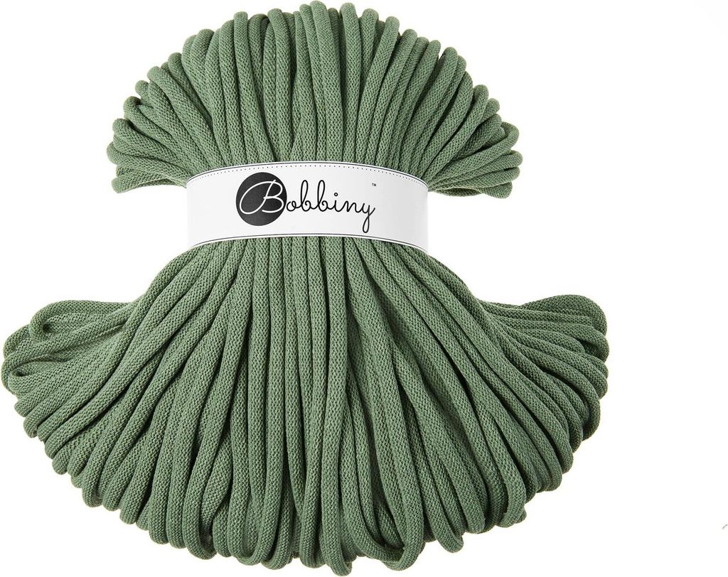 BOBBINY 9 mm Jumbo Flechtkordel 1200 g Garn Makramee 50 Produktbild 