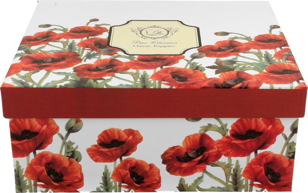 DUO FLORAL 2er-Set Tassen 280 ml CLASSIC POPPIES mit Produktbild 5