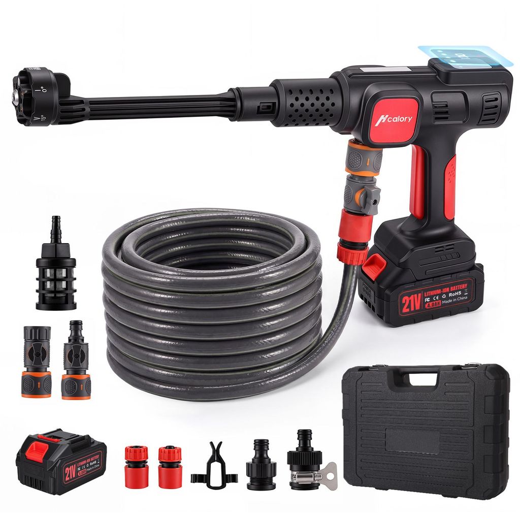 Akumulátorový vysokotlaký čistič Hcalory T1S, 2000 PSI, 230 Obrázek produktu 