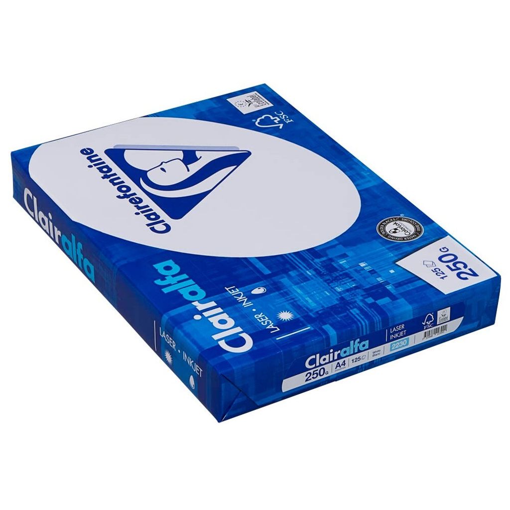 Clairefontaine 2230C Papier à copier Clairalfa DIN A4 250 Image du produit 