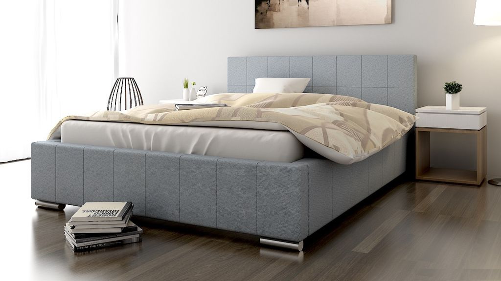 Polsterbett Bett Doppelbett GIORGIO 160x200cm inkl.Bettkasten