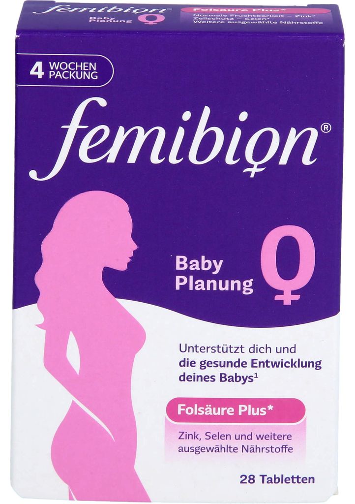 femibion 0 BabyPlanung Tabletten, 28 St. Tabletten Produktbild 