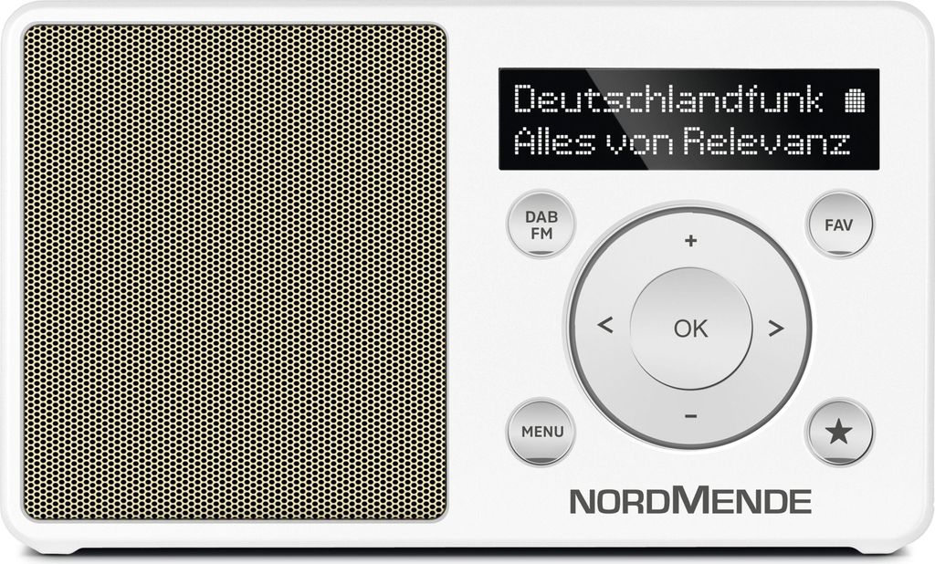 Nordmende Transita 100 FM DAB+ wh/gd Immagine del prodotto 