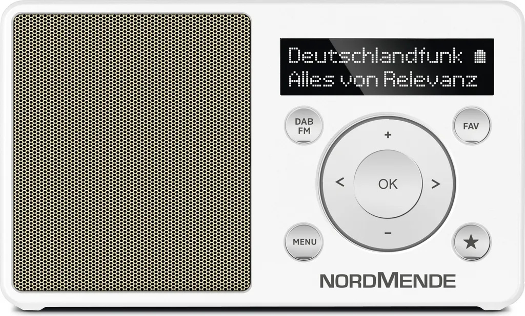 Radio Portable DAB Plus Nordmende Transita 100 avec Batterie Rechargeable