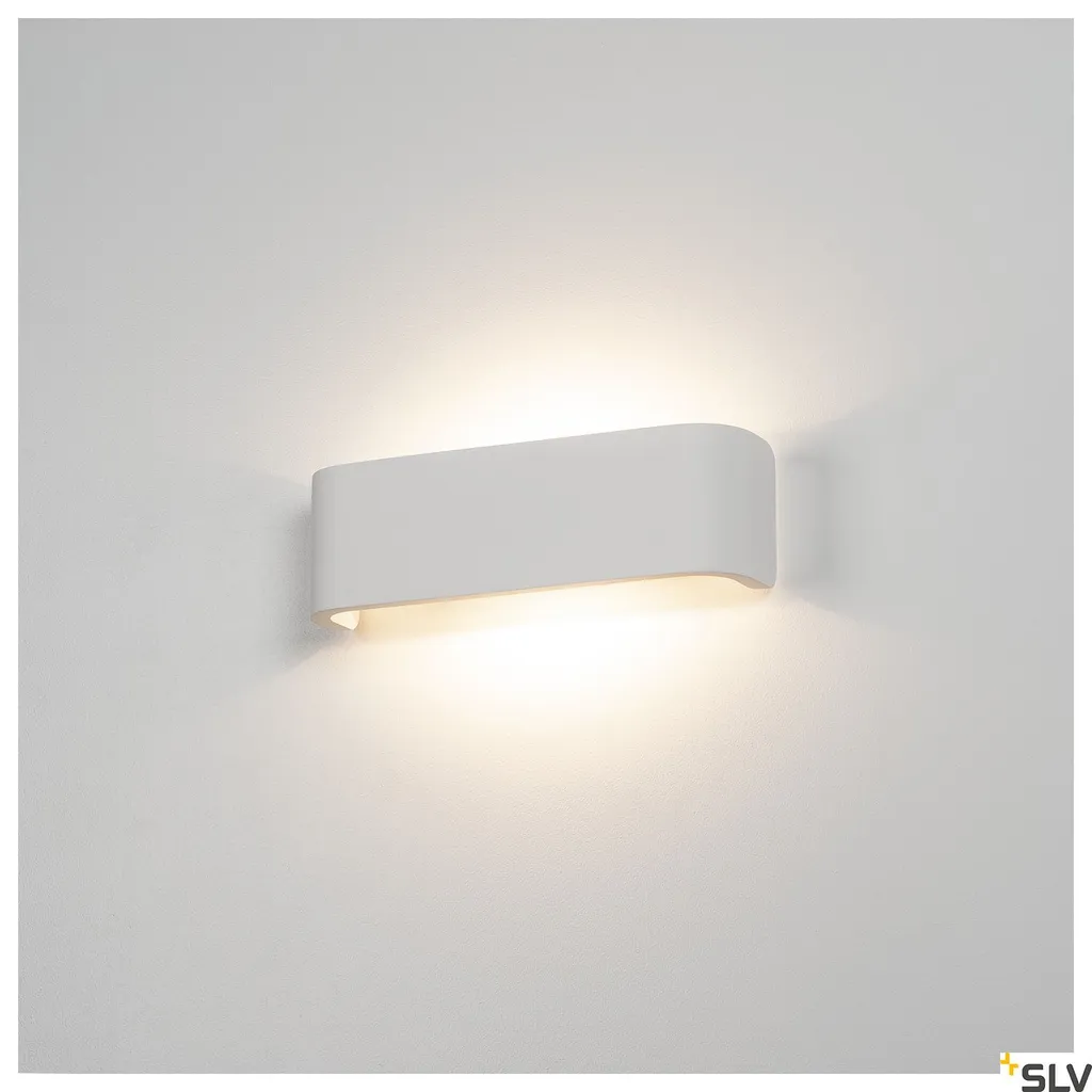 Abat-jour MANA 30,9 Blanc - Solution Éclairage Doux en Plâtre Mat - 7