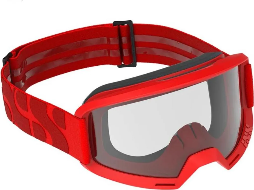 Lunettes de protection Hack Oculaire clair Racing Red pour bricolage