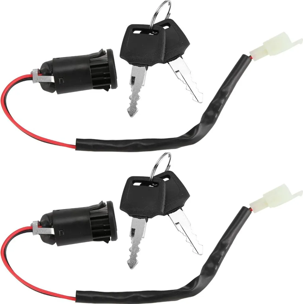 2x Blocchetto Accensione Universale per Veicoli Elettrici con Chiavi