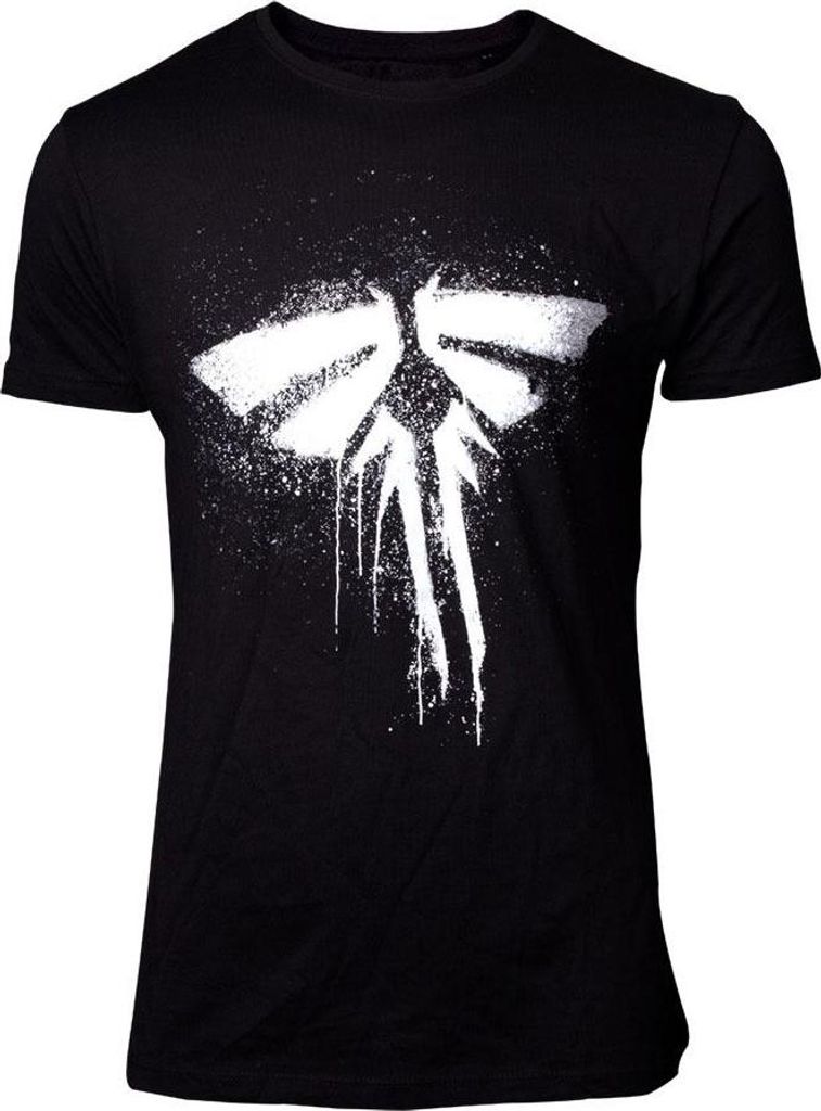 The Last Of Us T-Shirt Herren Firefly schwarz Fan-Merch, Gaming 100% Baumwolle S